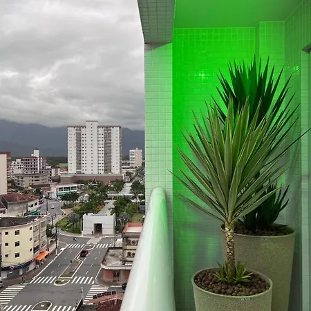 Caicara- Vista Mar E Feirinha - Praia Grande Sp, Estacionamento Gratuito Exterior foto